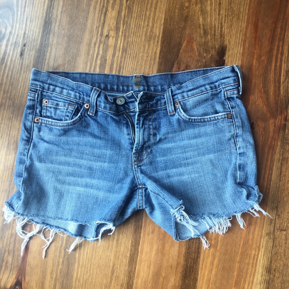 7 for All Mankind cutoff shorts